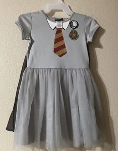 Harry Potter Hermione Granger HALLOWEEN Costume Gryffindor Dress/Cloak M(7-8) - Picture 1 of 9