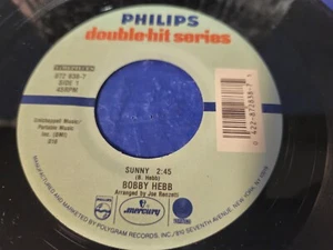 Bobby Hebb – Sunny / A Satisfied Mind -  7" funk, soul VINYL 45 RPM - Picture 1 of 3