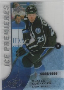 2015-16 Upper Deck Hockey Slater Koekkoek /1999