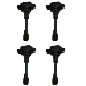 4Pcs Fits Nissan Altima Sentra Cube Rogue Versa Ignition Coils 22448-ED000 - Picture 1 of 6