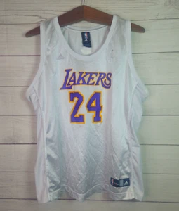 Women's Lakers Kobe Bryant 24 NBA4her White Jersey Adidas Size XXL - Picture 1 of 9