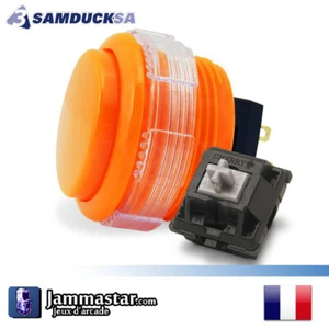 Crown / Samducksa SDB-202 Cherry - Arcade Push button - Orange - Imagen 1 de 4