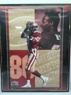 SEALED Vtg 1994 Jerry Rice Elite Costacos Bros San Francisco 49ers Poster RARE  - Image 1 of 2