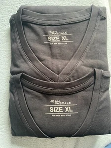2 x T-Shirt von " JEANS PASCALE " in Gr. XL -- Shirt --- Unterziehshirt --- NEU- - Bild 1 von 3