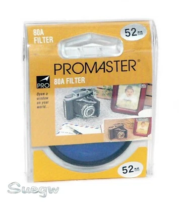 52mm Promaster 80A Lens Filter - Image 1 of 2