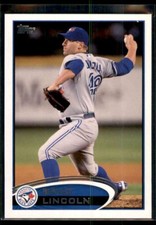 2012 Topps Update Brad Lincoln #US194 Toronto Blue Jays