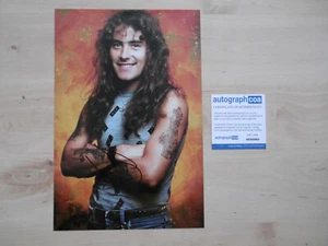 Steve Harris "Iron Maiden" signed 8x12 inch photo autograph ACOA - Picture 1 of 3