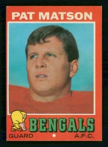 PAT MATSON RC 1971 TOPPS 71 Nº 72 VGEX 37285 - Imagen 1 de 2