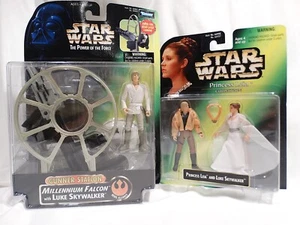 Kenner Star Wars POTF2 MOC Collection - Luke Skywalker & Princess Leia - Bild 1 von 8