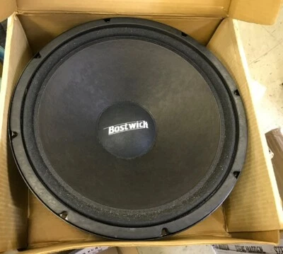 New old school 15" Bostwick 1544 car subwoofer NICE!!! - image 1 of 3