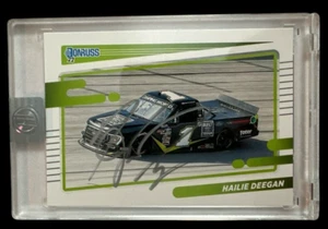 Donruss Hailie Deegan 2022 autografiado #45 (PA Deegan) - Imagen 1 de 2