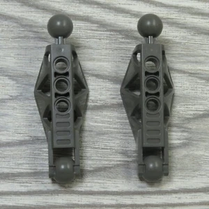 LEGO Bionicle - Ersatz - 45749 - Rahkshi - Bein, unten - Menge 2 - dunkelgrau - Bild 1 von 6