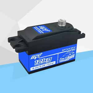 Servo digital impermeable de engranaje metálico de 12 kg de alto par y velocidad para 1/10 RC CarWA - Imagen 1 de 10