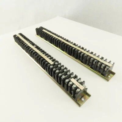 Curtis Screw Terminal Block 30 Position Triple Block Lot of 2 - Image 1 of 4