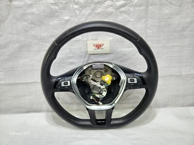 2018-2019 Volkswagen Golf SportWagen Steering Wheel w/ Multifunction Switch OEM - Image 1 of 4