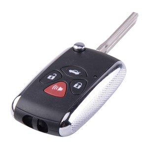 4 Button Flip Blank Remote Key Case Shell Fit For Toyota Camry Avalon Corolla bt