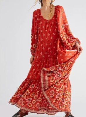 Vestido Joni Spell and the Gypsy Free People Talla Pequeña NUEVO CON ETIQUETAS PRECIOSO NUEVO Foto 1 de 4