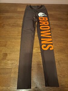 NFL Team Apparel Womens Cleveland Browns Leggings XS