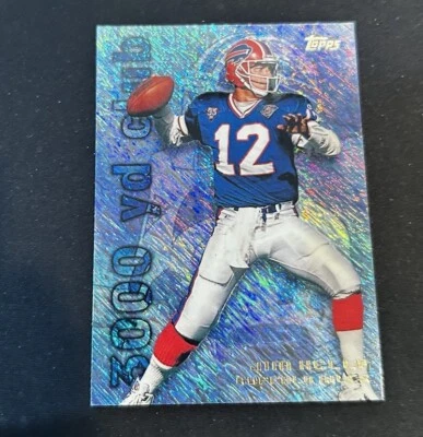 1995 Topps Football Jim Kelly 3000 Yard Club #41 Power Booster Buffalo Bills HOF - Image 1 of 2