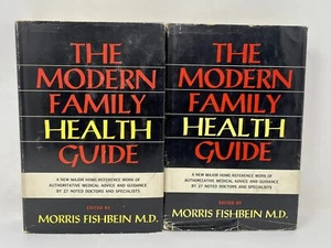 The Modern Family Health Guide Vol 1 ,2 By Fishbein Morris MD Hardcover’s 1959 - Picture 1 of 8