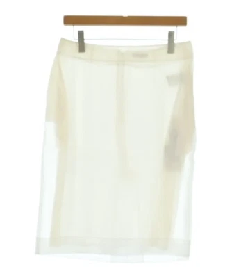 NINA RICCI Knee-length Skirts White 36(Approx. XS) 2200620287074 - Image 1 of 4