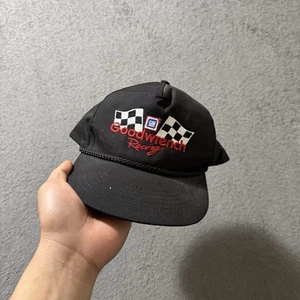 Vintage GM Goodwrench Racing Snapback Hat Black NASCAR Embroidered Cap USA Men’s - Bild 1 von 9