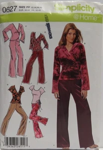 Simplicity 0627 Misses' various tops and pants pattern, 12, 14, 16, 18, uncut - Picture 1 of 4