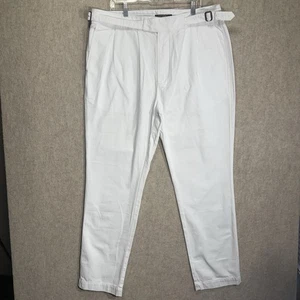 Nuevo sin etiquetas Pantalones J Peterman Hombres 38x31 Sueltos Plisados Doble Hebilla Gurkha Sarga Pantalón - Imagen 1 de 14