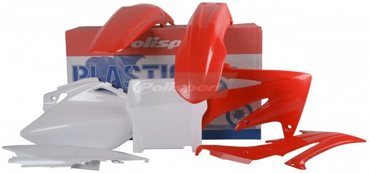 Juego completo de kit de plástico Polisport OEM rojo Honda CRF450R 2005-2006 90084 Foto 1 de 1