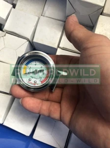 1 Stück NEU Trennwand Einbau Luftdruck Manometer GM40-01 Druck 10KG 1,0MPa - Bild 1 von 5