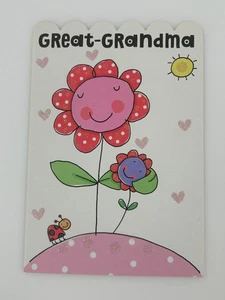Vintage Punze Valentinstag Grußkarte Gruß - Oma 1979 - Bild 1 von 3