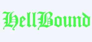 Hell Bound Vinyl Sticker Decal Religion Occult Satan Devil Car Truck Turbo Boost - Picture 1 of 5