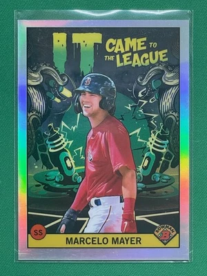 2022 Bowman Chrome It Came to the League #ICFL-3 Marcelo Mayer - Image 1 of 2