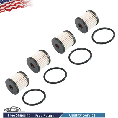 4 juegos de filtros de combustible nuevos para Harley-Davidson Road King Electra Glide FXSB FXS Foto 1 de 4