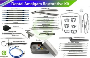 Kit Operativo Riempimento Dentale Assistente Chirurgia Orale Minore Corona Sedile Vassoio Set Up - Foto 1 di 24