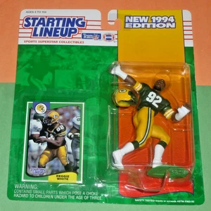 Reggie White 1994 1st Green Bay Packers #92 Salón de la fama alineación inicial RIP - Imagen 1 de 3