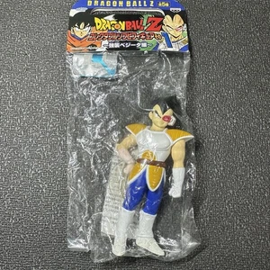 Vintage Dragon Ball Z Vegeta W/ Tail Soft Vinyl Sofubi Figure 1 Banpresto JAPAN - Picture 1 of 5