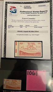 TangStamps: USA Briefmarke #1062 PSE bewertet hervorragend 98 SMQ 55 $ - Bild 1 von 1