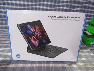 Runelk Magnetic Suspension Keyboard Case iPad Pro 10.9" (New Sealed) FREE SHIP. - Image 1 of 4