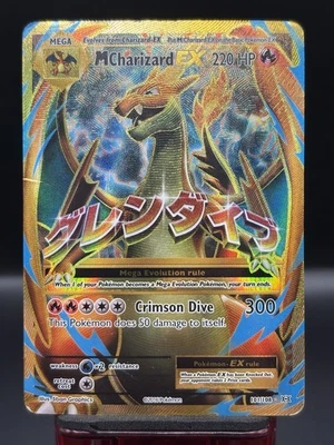 Pokemon M Charizard EX 101/108 Evolutions Ultra Rare Full Art Holo - Image 1 of 4