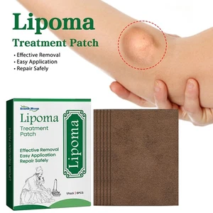 6Pcs Lipoma Removal Cream Body Treatment Patch Anti-Swelling Pain Relief Patches - Photo 1/11
