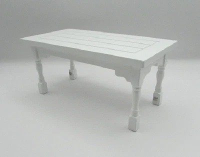 Dollhouse Miniature Wood Kitchen Wood Table or Large Island (No center bar) - Image 1 of 3