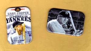 THE PRIDE OF THE YANKEES    2 REFRIGERATOR MAGNET  2" X 3"  WITH ROUNDED CORNER - Picture 1 of 2