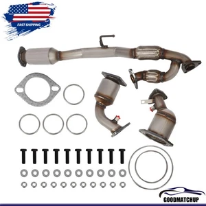 Direct Fit All 3 pcs Catalytic Converter Fits For Nissan Murano 3.5L 2009-2014 - Picture 1 of 13