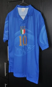 ITALIEN NATIONALMANNSCHAFTSTRIKOT - Inoffiziell - blau - TOTTI - Größe M / L - Bild 1 von 7