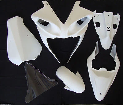 SE ADAPTA A YAMAHA YZF-R1 2009-2012 2013 2014 CARENADOS DE CARRERA CARROCERÍA + PARABRISAS Foto 1 de 4