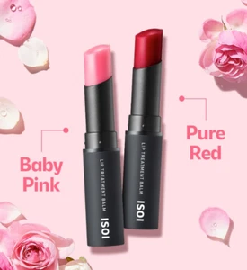 [ISOI] Bulgarian Rose Lip Treatment Balm 5g  (Pure Red,Baby Pink) K-beauty - Picture 1 of 4