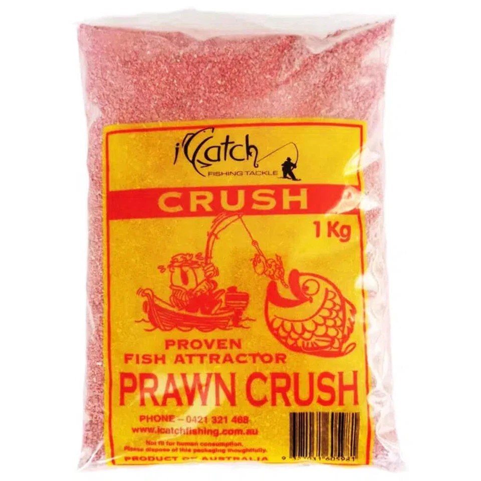 ICatch Prawn Red Crush Ground Burley 1kg - Image 1 of 1