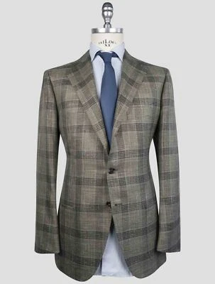 NUEVO BLAZER CESARE ATTOLINI MULTICOLOR LANA SEDA LINO EE. UU. 40 - UE 50 CA17 Foto 1 de 4