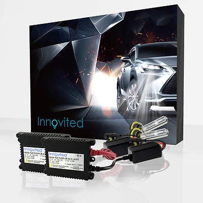 Innovited Xenon Headlight HID Conversion KIT 9005 9006 H4 H11 White 6000K 6K - Image 1 of 4
